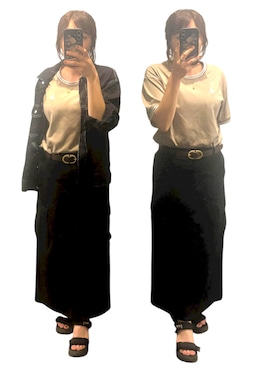 「アイテム（サンダル）」を使った、𝕐𝕌ℕ ✴︎アラサーママ　　さん（レディース・160cm）の秋コーディネート