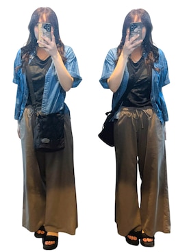 「Java（ジャバ）のアイテム」を使った、𝕐𝕌ℕ ✴︎アラサーママ　　さん（レディース・160cm）の秋コーディネート
