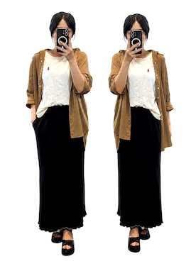 𝕐𝕌ℕ さん(レディース・160cm)の夏コーディネート