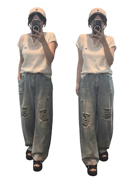 「classicalelf（クラシカルエルフ）のアイテム」を使った、𝕐𝕌ℕ 　　さん（レディース・160cm）の夏コーディネート