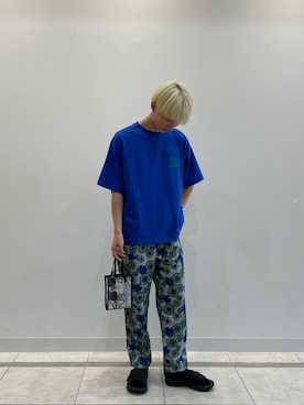 「CIAOPANIC TYPY（チャオパニックティピー）のアイテム（サンダル）」を使った、yentenさん（メンズ・173cm）の夏コーディネート