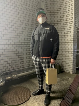 「TENBOX（テンボックス）のアイテム（キャップ）」を使った、tron10さん（メンズ・178cm）の秋コーディネート