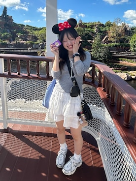 「アイテム（シューズ）」を使った、gyozzzさん（レディース・153cm）の秋コーディネート