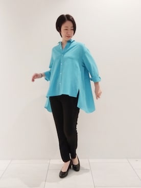 ささきんさん（レディース・164cm）の春コーディネート