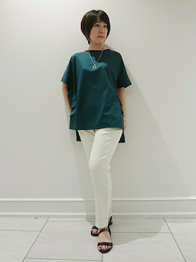 ささきんさん（レディース・164cm）の夏コーディネート