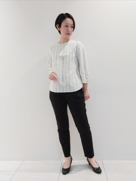 ささきんさん（レディース・164cm）の春コーディネート