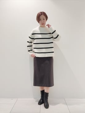 ささきんさん（レディース・164cm）の冬コーディネート