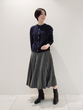 ささきんさん（レディース・164cm）の冬コーディネート