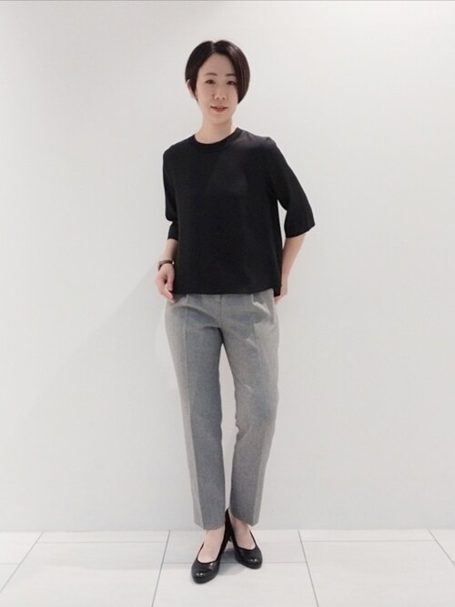 INDIVI OFFICIALささきんさんのシャツ/ブラウスを使ったコーディネート 