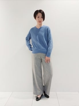 「ラメ」｜「アイテム（その他）」を使った、ささきんさん（レディース・164cm）の秋コーディネート