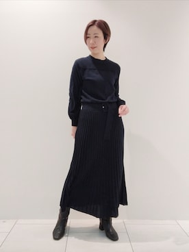 ささきんさん(レディース・164cm)の冬コーディネート