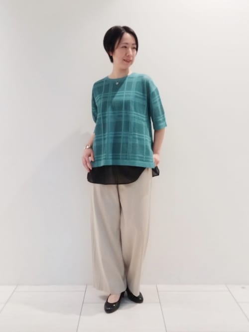 INDIVI / インディヴィ 【洗える／レイヤードにも活躍】ペプラムインナートップス 洗える／レイヤードにも活躍】ペプラムインナートップス（T