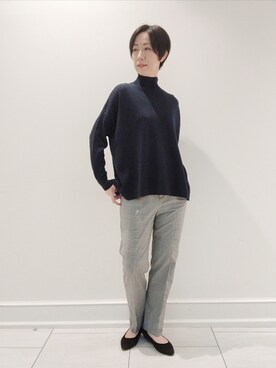 ささきんさん（レディース・164cm）の秋コーディネート