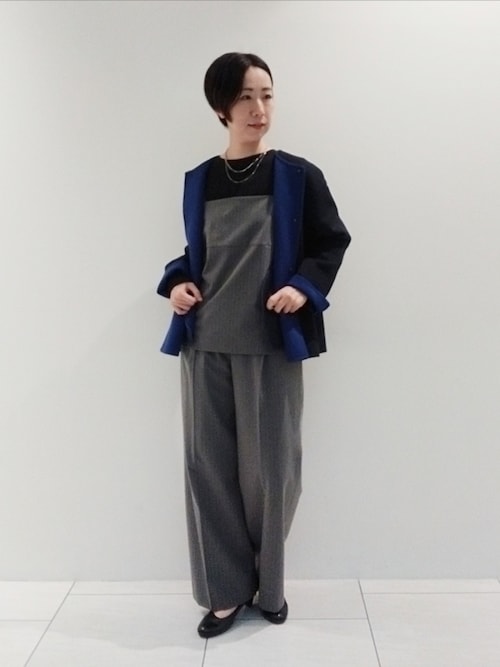セール】【ウール混／昨年ヒット！】リバーショートコート（ノー