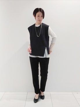 ささきんさん(レディース・164cm)の秋コーディネート