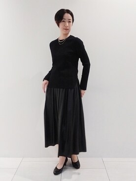 ささきんさん（レディース・164cm）の秋コーディネート