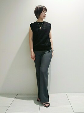 ささきんさん（レディース・164cm）の夏コーディネート