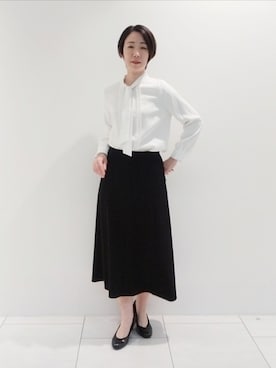 ささきんさん（レディース・164cm）の秋コーディネート