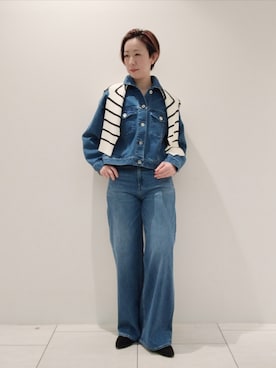 「24ssトレンド」｜「アイテム（その他）」を使った、ささきんさん（レディース・164cm）の冬コーディネート