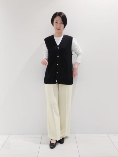 【新品】新作☆公式セールでも1万円以上！INDIVI【着る日傘】テーパードパンツ 着る日傘/遮熱/UVケア】タックテーパードパンツ（フルレングス