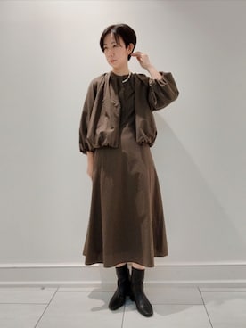 ささきんさん（レディース・164cm）の秋コーディネート