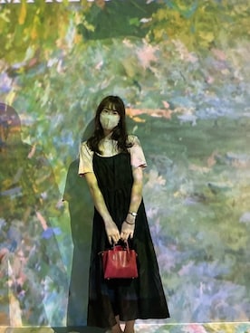 「美術館」｜ayakatyaさん（レディース・160cm）の秋コーディネート