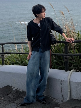 「Llife（ライフ）のアイテム」を使った、kotaさん（メンズ・176cm）の春コーディネート