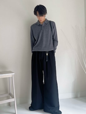 「アイテム（キーケース/キーアクセサリー）」を使った、kotaさん（メンズ・176cm・20代）の秋コーディネート