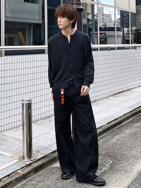 「HARE（ハレ）のアイテム（リング）」を使った、kotaさん（メンズ・176cm）の秋コーディネート
