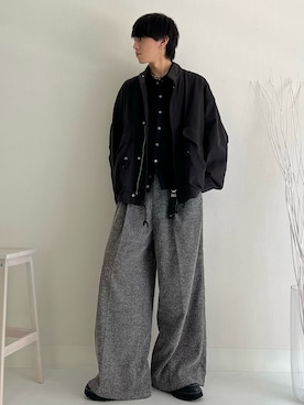 「アイテム（モッズコート）」を使った、kotaさん（メンズ・176cm）の秋コーディネート