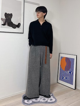 「セーター」｜kotaさん（メンズ・176cm）の春コーディネート