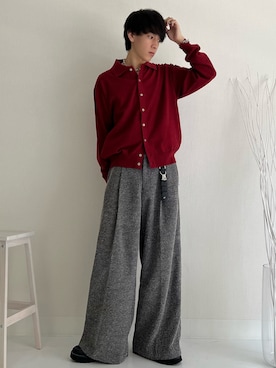 「アイテム（リング）」を使った、kotaさん（メンズ・176cm）の秋コーディネート