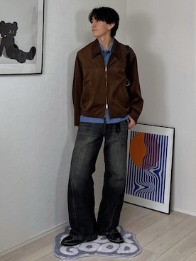 「スウェード」｜kotaさん（メンズ・176cm）の春コーディネート