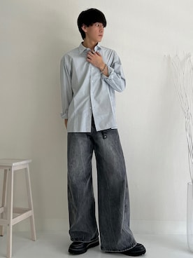 「アイテム（キーケース/キーアクセサリー）」を使った、kotaさん（メンズ・176cm）の秋コーディネート