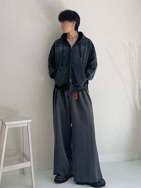 「アイテム（イヤリング）」を使った、kotaさん（メンズ・176cm）の秋コーディネート
