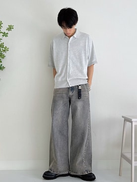 「アイテム（キーケース/キーアクセサリー）」を使った、kotaさん（メンズ・176cm・20代）の秋コーディネート