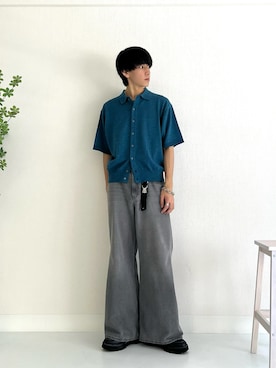 「アイテム（キーケース/キーアクセサリー）」を使った、kotaさん（メンズ・176cm）の夏コーディネート