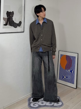 「アイテム（イヤリング）」を使った、kotaさん（メンズ・176cm）の春コーディネート
