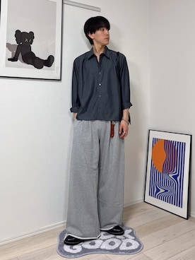 「Llife（ライフ）のアイテム」を使った、kotaさん（メンズ・176cm）の春コーディネート