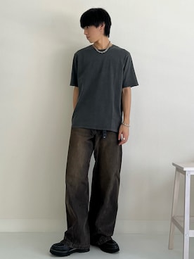 「アイテム（キーケース/キーアクセサリー）」を使った、kotaさん（メンズ・176cm）の夏コーディネート