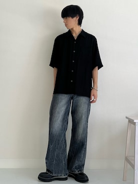 「アイテム（イヤリング）」を使った、kotaさん（メンズ・176cm・20代）の夏コーディネート