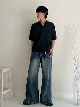「アイテム（キーケース/キーアクセサリー）」を使った、kotaさん（メンズ・176cm・20代）の秋コーディネート