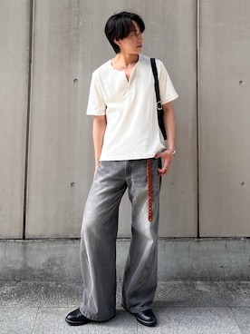 「Llife（ライフ）のアイテム」を使った、kotaさん（メンズ・176cm）の夏コーディネート