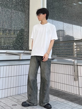 「アイテム（キーケース/キーアクセサリー）」を使った、kotaさん（メンズ・175cm・20代）の夏コーディネート