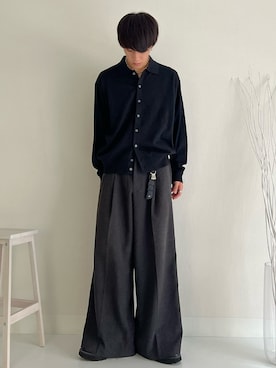 「アイテム（キーケース/キーアクセサリー）」を使った、kotaさん（メンズ・176cm）の秋コーディネート