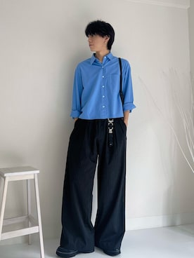 「アイテム（キーケース/キーアクセサリー）」を使った、kotaさん（メンズ・176cm）の秋コーディネート