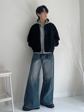 「アイテム（キーケース/キーアクセサリー）」を使った、kotaさん（メンズ・176cm・20代）の秋コーディネート