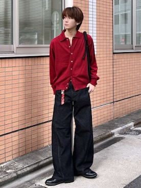 「HARE（ハレ）のアイテム（リング）」を使った、kotaさん（メンズ・176cm）の秋コーディネート