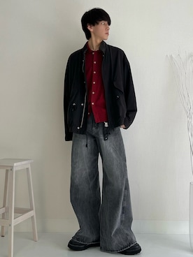 「HARE（ハレ）のアイテム（アクセサリー）」を使った、kotaさん（メンズ・176cm）の冬コーディネート