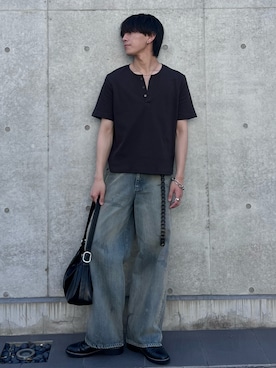 「アイテム（バッグ）」を使った、kotaさん（メンズ・176cm）の夏コーディネート